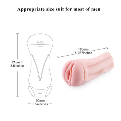 Hismith Vibrating Vagina Stroker Machine Attachment - Vibrating Vagina
