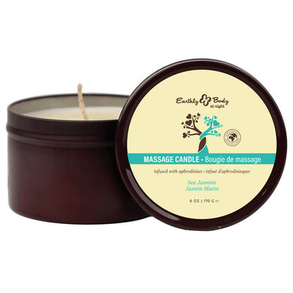 EB Aphrodisiac Massage Candle - Sea Jasmine Scented Massage Candle