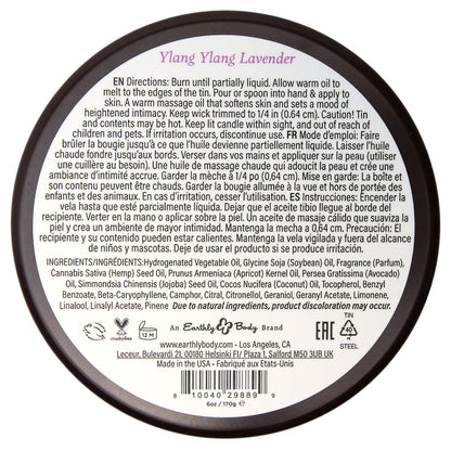 EB Aphrodisiac Massage Candle - Ylang Ylang Lavender Scented Massage