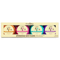 EB Aphrodisiac Bath Fizzers - Scented Bath Bombs - Set of 4 Scents