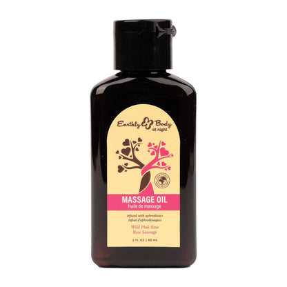 EB Aphrodisiac Massage Oil WILD PINK ROSE - 60 ml - Wild Pink Rose
