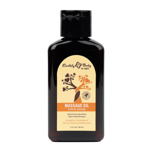 EB Aphrodisiac Massage Oil GRAPEFRUIT SANDALWOOD - 60 ml - Grapefruit