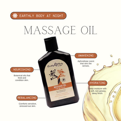 EB Aphrodisiac Massage Oil GRAPEFRUIT SANDALWOOD - 60 ml - Grapefruit
