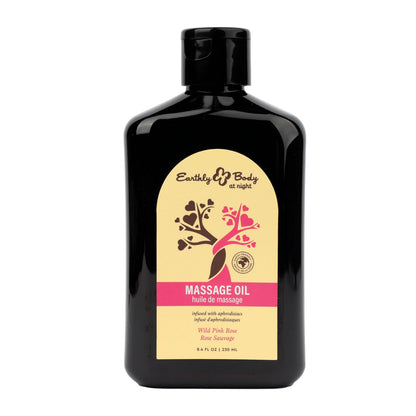EB Aphrodisiac Massage Oil WILD PINK ROSE - 250 ml - Wild Pink Rose