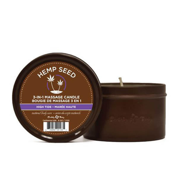 Hemp Seed 3-In-1 Massage Candle - High Tide - 170 g