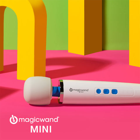 Magic Wand Mini - White Rechargeable Massage Wand - Image 1