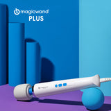 Magic Wand Plus - White Mains Powered Massage Wand - Image 1
