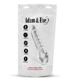Adam & Eve Ridged Rider - Clear 22.9 cm Penis Extension Sleeve - Image 145