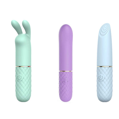 Adam & Eve TRIPLE PLEASURES - Coloured Vibrators - Set of 3
