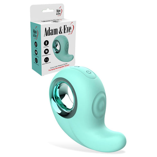 Adam & Eve CURVY CUTIE PLEASURE COMBO Tapping Stimulator