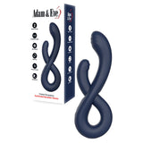 Adam & Eve TWISTED TEMPTATIONS Bendable Vibe - Navy Blue 22.4 cm USB Rechargeable Bendable Dual Vibrator - Image 38