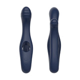 Adam & Eve TWISTED TEMPTATIONS Bendable Vibe - Navy Blue 22.4 cm USB Rechargeable Bendable Dual Vibrator - Image 102