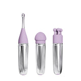 Adam & Eve SWEET DREAMS MASSAGER KIT - Lavender USB Rechargeable Point Stimulator with 8 Interchangeable Tips - Image 27