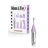 Adam & Eve SWEET DREAMS MASSAGER KIT - Lavender USB Rechargeable Point Stimulator with 8 Interchangeable Tips - Image 222