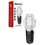 Adam & Eve Adam's Gawk Gawk 2.0 - Clear USB Rechargeable Rotating & Vibrating Masturbator - Image 124