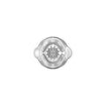 Adam & Eve Adam's Gawk Gawk 3.0 - Clear USB Rechargeable Thrusting, Rotating & Vibrating Masturbator