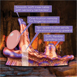 Alien Nation - Copperhead - Coloured USB Rechargeable Vibrating Fantasy Grinder Pad with Remote - Image 3