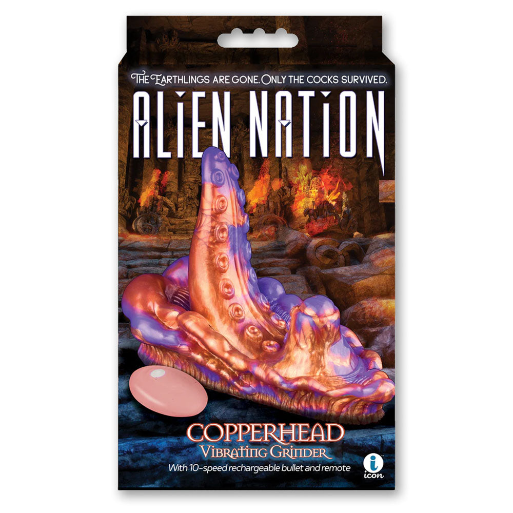 Alien Nation - Copperhead - Coloured Vibrating Fantasy Grinder Pad