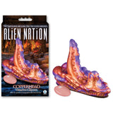 Alien Nation - Copperhead - Coloured USB Rechargeable Vibrating Fantasy Grinder Pad with Remote - Image 1