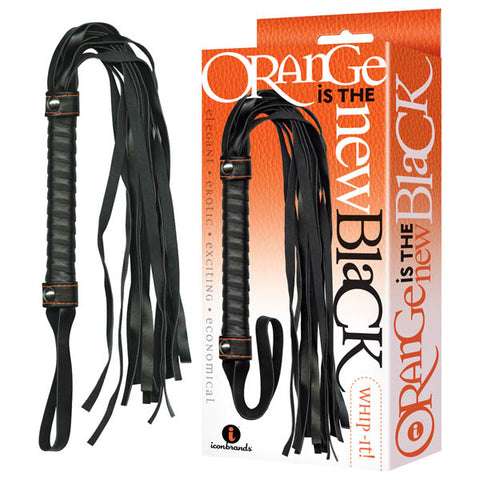 Orange Is The New Black - Whip-it! - Black Flogger Whip - Image 1
