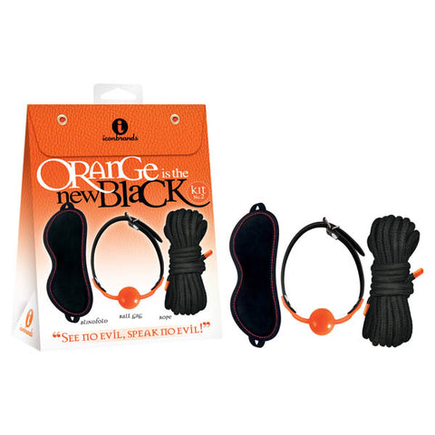 Orange Is The New Black Kit #2 - See No Evil, Speak No Evil! - Bondage Kit - 3 Piece Set - Image 1