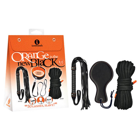 Orange Is The New Black Kit #3 - 50 Lashes, Slave! - Bondage Kit - 3 Piece Set - Image 1