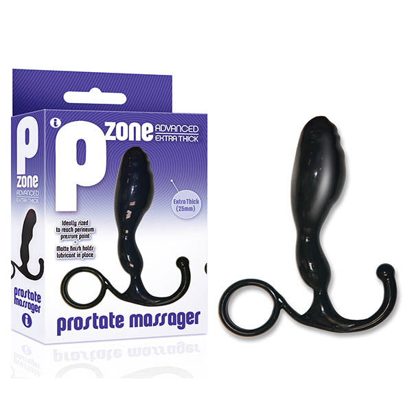 The 9's P- Zone Advanced - Black Prostate Massager - Image 1