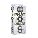 The 9's Phat Rings - Smoke Cock Rings - Set of 3 - Image 2