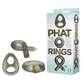 The 9's Phat Rings - Smoke Cock Rings - Set of 3 - Image 1