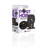 The 9's Port Hole, Hollow Butt Plug - Black Hollow Butt Plug - Image 4
