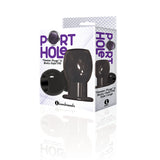 The 9's Port Hole, Hollow Butt Plug - Black Hollow Butt Plug - Image 5