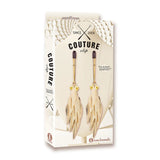Couture Clip - Golden Harvest - Gold Nipple Clamps - Set of 2 - Image 1