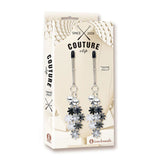 Couture Clip - Silver Falls - Silver Nipple Clamps - Set of 2 - Image 1
