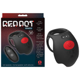 Red Dot Rings - V3 - Black USB Rechargeable Vibrating Cock & Ball Ring with Remote - Image 1