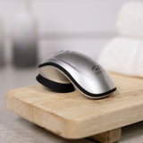 Twitch 1 - Silver - Silver USB Rechargeable Suction Vibrator - Image 3