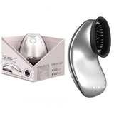 Twitch 1 - Silver - Silver USB Rechargeable Suction Vibrator - Image 1