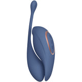 Twitch 2 - Blue - Blue US Rechargeable Suction Vibrator with Remote Vibrating Egg - Image 2