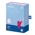 Satisfyer High Fly Finger Stimulator - Red USB Rechargeable Pleasure Device