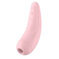 Satisfyer Curvy 2+ App Controlled Clitoral Stimulator - Touch-Free USB Rechargeable with Vibrating Features