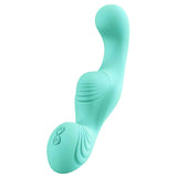Adam & Eve THE WAVE RIDER - Teal USB Rechargeable Triple Stimulating Grinder Pad with Remote Control - Image 202