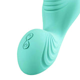 Adam & Eve THE WAVE RIDER - Teal USB Rechargeable Triple Stimulating Grinder Pad with Remote Control - Image 3