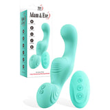 Adam & Eve THE WAVE RIDER - Teal USB Rechargeable Triple Stimulating Grinder Pad with Remote Control - Image 205