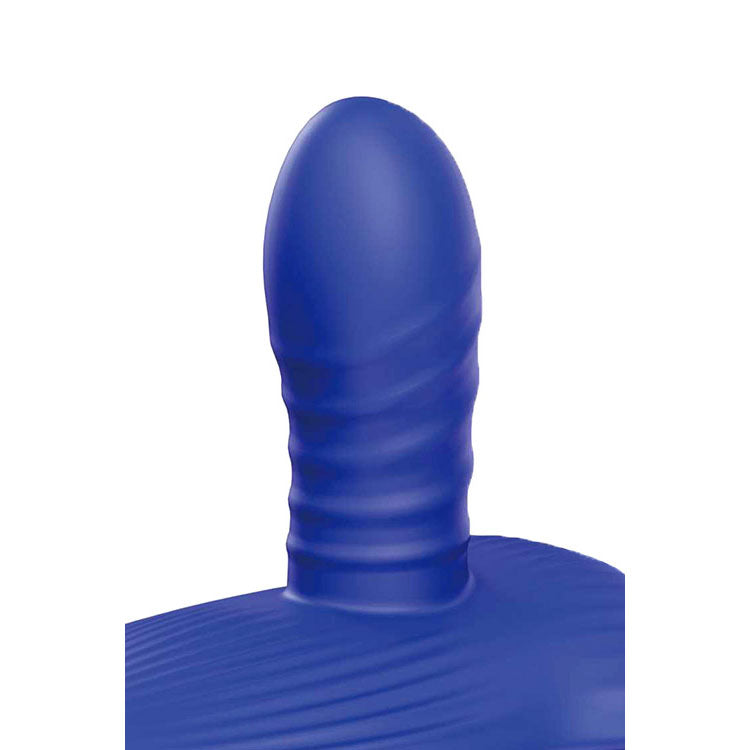 Adam & Eve Midnight Rider Blue Thrusting Vibrating Grinder