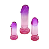 Adam & Eve SUNSET DREAMS Anal Training Kit - Pink/Purple Anal Training Set - Set of 3 Plugs - Image 167
