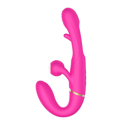 Adam & Eve ORGAZ-OHH-MATIC - Pink 23.5 cm Strapless Strap-On