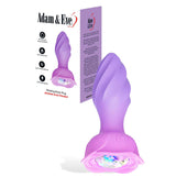 Adam & Eve ROTATING ROSE PLUG - Pink 12 cm USB Rechargeable Rotating & Vibrating Butt Plug with Gem Base - Image 81