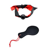 Adam & Eve SENSUAL SCARLET NIGHTS - Black/Red Couples Bondage Kit - Set of 10 Pieces - Image 158