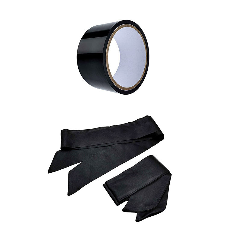 Adam & Eve MIDNIGHT MOODS COLLECTION - Black Couples Bondage Kit