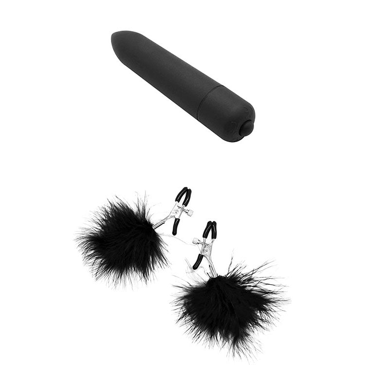 Adam & Eve MIDNIGHT MOODS COLLECTION - Black Couples Bondage Kit