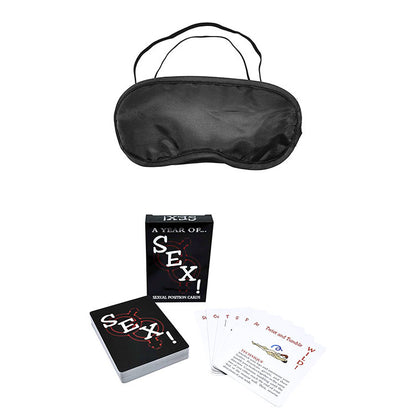 Adam & Eve MIDNIGHT MOODS COLLECTION - Black Couples Bondage Kit